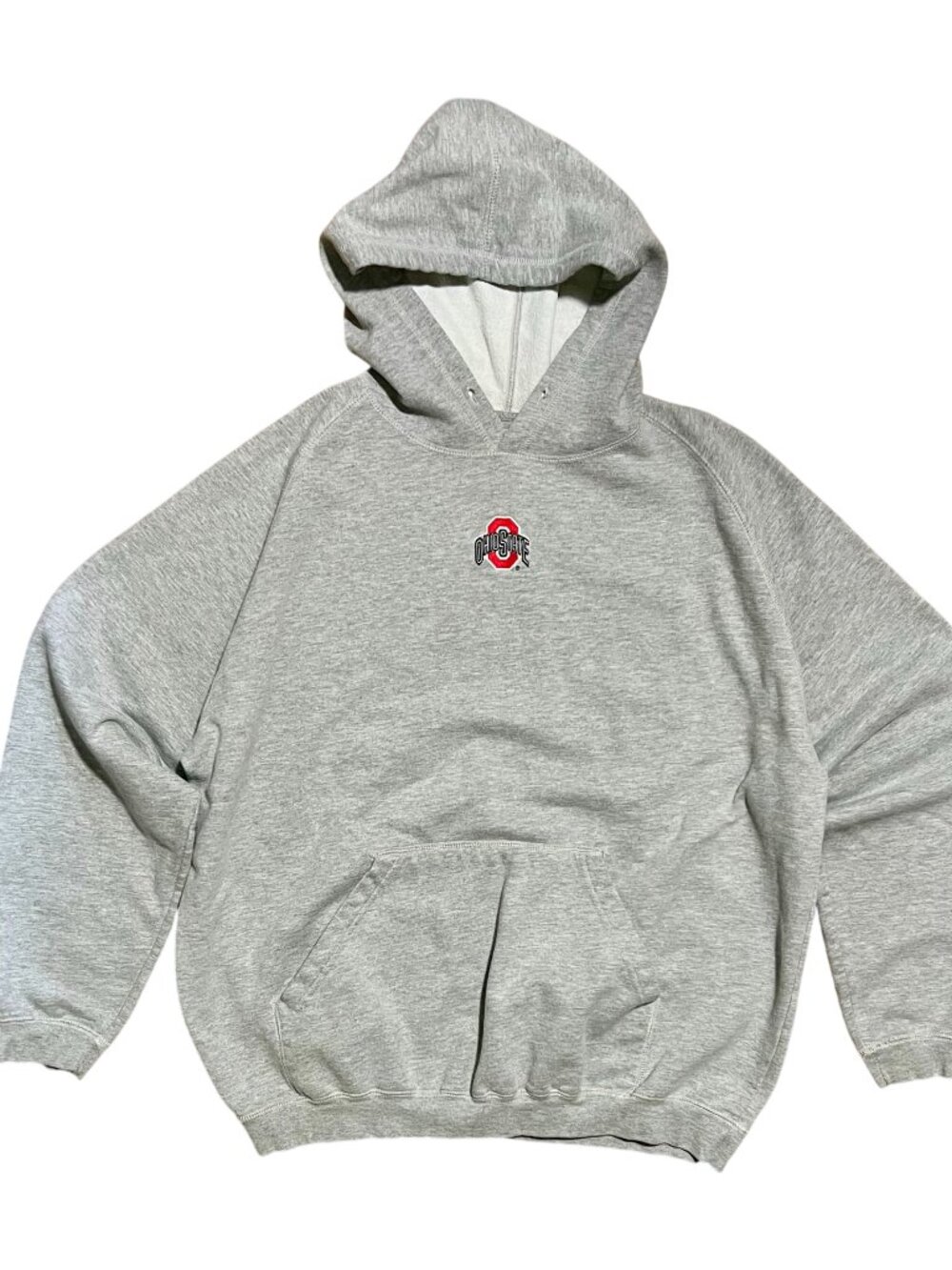 Ohio State Buckeyes Center Logo Antigua Athletic Vintage Sweatshirt, Men's XL